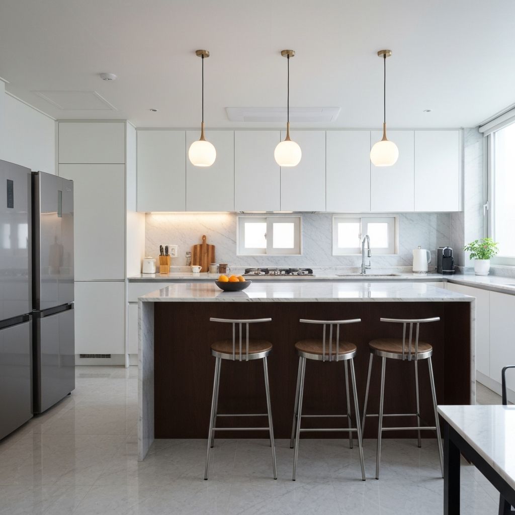 럭셔리 주방 리모델링